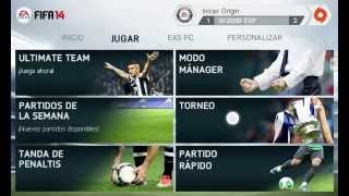 desbloquear modos de paga en fifa 14 [upl. by Nosila71]