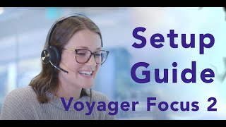 Poly Voyager Focus 2 UC  How to setup configure the headset Buttons LED Colors Explained [upl. by Kcirb188]