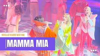 Mamma Mia West End London Novello Theatre tour of Box A closing songs Mazz Murray [upl. by Aicrag]