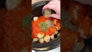 Easy Crockpot Meatball Sandwiches easyrecipe meatballs sandwich slowcooker fingerfood homemade [upl. by Munroe]