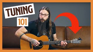 How to Tune a Guitar For Beginners [upl. by Clerk]