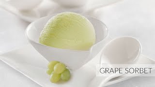 Instant Grape Sorbet No Ice Cream Machine Required [upl. by Annawahs]