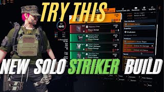 Introducing The Ultimate Solo Pve Striker Build In The Division 2 [upl. by Amadeo]