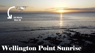 Wellington Point Sunrise  ft DJI Drone [upl. by Atnauqahs]