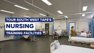 Tour the Nursing Training Facilities at South West TAFE [upl. by Magulac517]