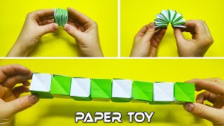 PAPER TOY Antistress Transformer  Easy Origami Magic Transforming [upl. by Mcgannon]