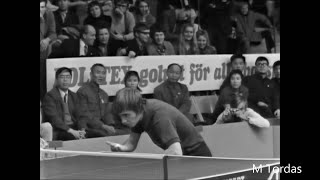 Hans Alsér  Milivoj Karakasevic Stellan Bengtsson  Chuang Tsetung Swedish Open 1970 [upl. by Cameron629]