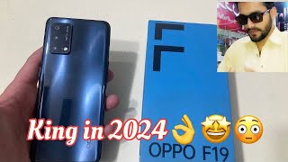 Oppo F19 Unboxing  👍👌🥰❤️ReviewDisplayDesign and First Look Price in Pakistan 2024 Black [upl. by Daryle749]