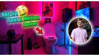 Clickbait 1 Million Dollar Setup Ka Sach  Room Tour Comedy 🎮💡 [upl. by Acnaiv]