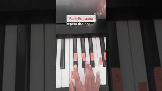 Funk Estranho 50 subscribers special piano tutorial piano music pianotutorial piano pianocover [upl. by Freya]