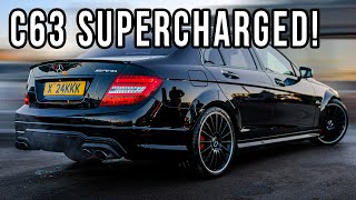 COLLECTING MY NEW SUPERCHARGED C63 [upl. by Earahc]