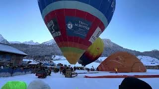 Festival Montgolfières Châteaud’Oex 2024 [upl. by Dnomyar]