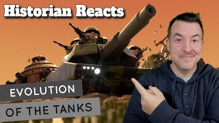 The Evolution of Tanks  Mitsi Studio Reaction [upl. by Alenairam789]