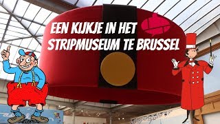 Een kijkje in het Stripmuseum in Brussel [upl. by Deming]