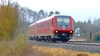 Dieseltriebwagen rund um Aulendorf  Eisenbahn [upl. by Bernadine]