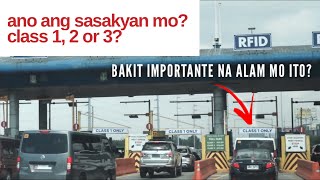 TOLL GATES Vehicle Class 1 2 amp 3 SLEX NLEX CAVITEX SKYWAY TPLEX SCTEX amp MORE [upl. by Orutra633]