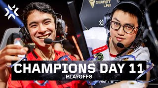 EDG vs TE  VALORANT Champions Seoul  Playoffs [upl. by Deyas]