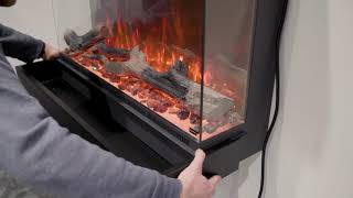 How To Install Astro Electric Fireplace  Optional Casing  Planika UK [upl. by Vani802]