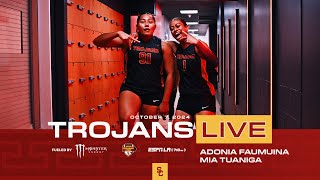 Adonia Faumuina and Mia Tuaniga  Trojans Live 100724 [upl. by Eirek335]