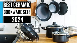 Best Ceramic Cookware Sets 2024 [upl. by Anaehs]