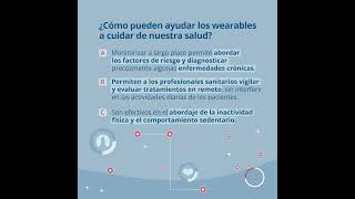 Wearables ¿pueden contribuir a mejorar nuestra salud [upl. by O'Reilly]