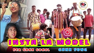 Insta La Model  Gana Song  Ecr Gana Gokul  Lyrics Gana Boobalan [upl. by Wright]