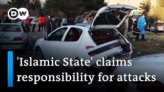 Bombings in Iran Islamic State claims responsibility  DW News [upl. by Nylek125]