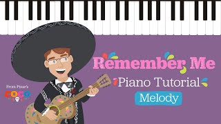 How to Play Remember Me Coco Melody  Easy Piano Tutorial  Hoffman Academy [upl. by Donall]