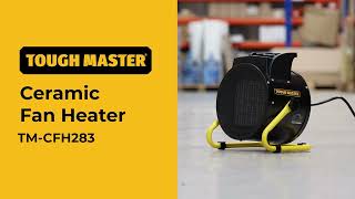 TOUGH MASTER® TMCFH283 PTC Ceramic Heater 28Kw 1500W  2800W [upl. by Arihday]