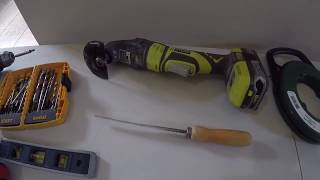 Running Wires Inside Wall for Alarm Keypad [upl. by Enimrej79]