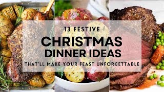 Christmas Dinner Ideas to Make Your Holidays Extra Cozy thecheerfulspirit christmas recipe [upl. by Ellenaj]