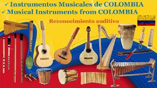 🌎 Instrumentos Musicales de COLOMBIA Instruments Musical from COLOMBIA [upl. by Ader361]