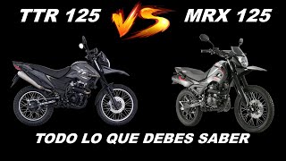 AKT TTR 125 VS VICTORY MRX 125 TODO LO QUE DEBES SABER [upl. by Rebm]