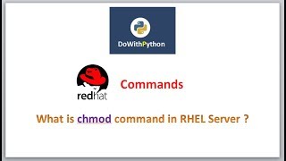 RHEL Commands  video6  chmod command for RHEL Server [upl. by Izawa]