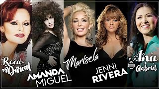 Ana Gabriel Rocío Dúrcal Amanda Miguel Marisela Y Jenni Rivera Exitos Mix ✨ Viejitas amp Bonitas [upl. by Anahsed153]