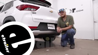 DIY Install DrawTite MaxFrame Trailer Hitch Receiver on your 2024 Chevrolet Trailblazer [upl. by Kevan]