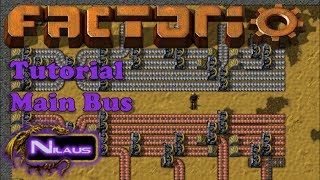 Factorio Tutorial  4 Main Bus [upl. by Karame]