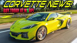 Latest Vette News 2024 C8 Z06s at MSRP are NOW Plentiful [upl. by Shandie]