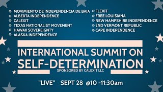 International Summit On SelfDetermination by Calexit LLC [upl. by Anyer576]