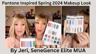 SpringSummer Makeup Look using SeneGence Makeup Inspired by Pantone Colors [upl. by Nevram]