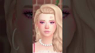 1 base  4 sims 🎀  thesims4 sims4 shorts calypsoyt createasim [upl. by Sirotek]