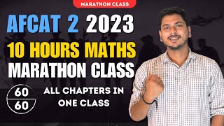 10 Hours AFCAT MATHS Marathon Class Update 🔥🔥🔥 AFCATMANIA [upl. by Matthia594]