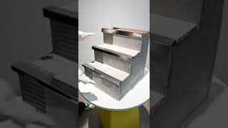 How to install stainless steel stair nosing trim？ [upl. by Palumbo]