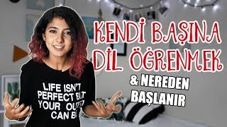 DİL ÖĞRENMEYE NEREDEN BAŞLANIR  Kendi Başına Dil Öğrenmek [upl. by Alletniuq820]