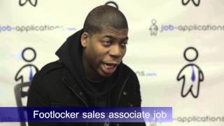 Foot Locker Interview  Sales Associate 3 [upl. by Dowzall869]