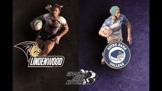 Lindenwood Womens Rugby vs Notre Dame College Womens Rugby 2017 [upl. by Freedman]