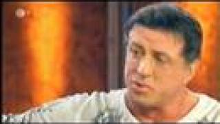 Sylvester Stallone on ZDF Wetten Dass 13 [upl. by Kaylil]