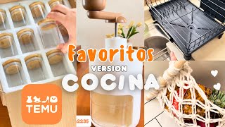 Productos Para La COCINA en TEMU ✨🧡 [upl. by Aneerol]