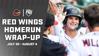 Red Wings July 30  August 4 Home Run WrapUp  Presented by Diamond Pro Baseball [upl. by Kama]