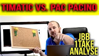 TIMATIC vs PAC PACINO  JBB 2018 OneTakeAnalyse  8telFinale 28 [upl. by Hsaka]